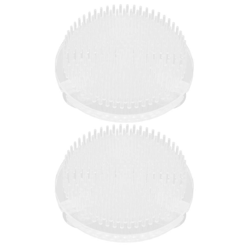2pcs Clear Plastic Flower Arrangers Flower Holder Floral Pin Holder