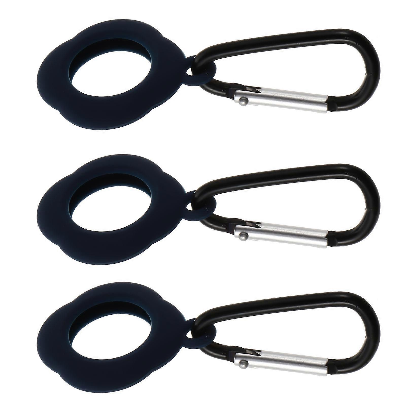 3pcs Protective Tracer Case for Portable Cover with Buckle, Lost Design, Clover Shape, Lightweight and Durable