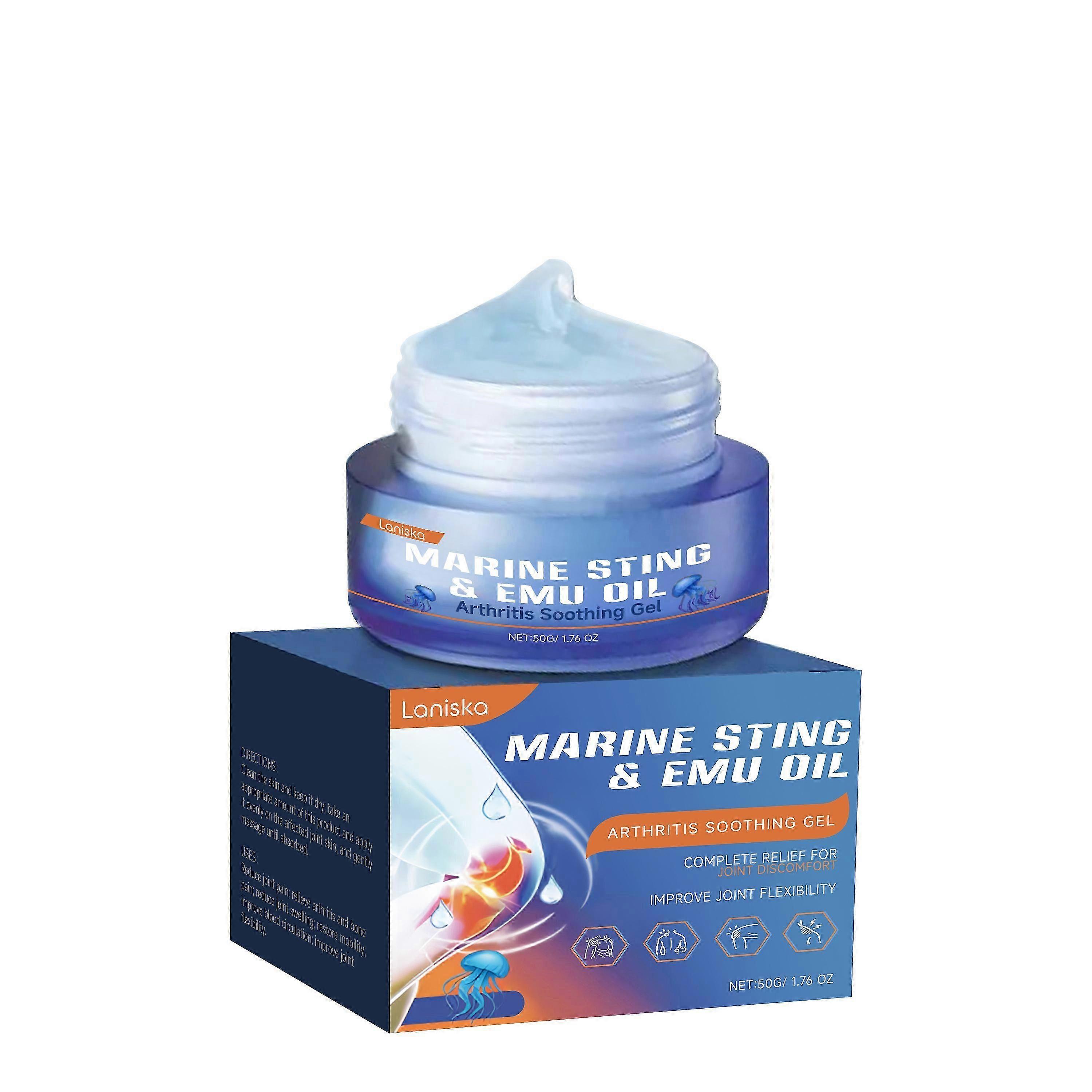 Laniska Joint Relief Gel: Gel suave e hidratante para el cuidado de la piel y las articulaciones de uso diario.