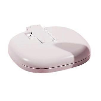 Smartests Sensor LED Lighted Vanitys Mirror With Foldable Portable Design For Travel Home Makeup Application  Pearl White