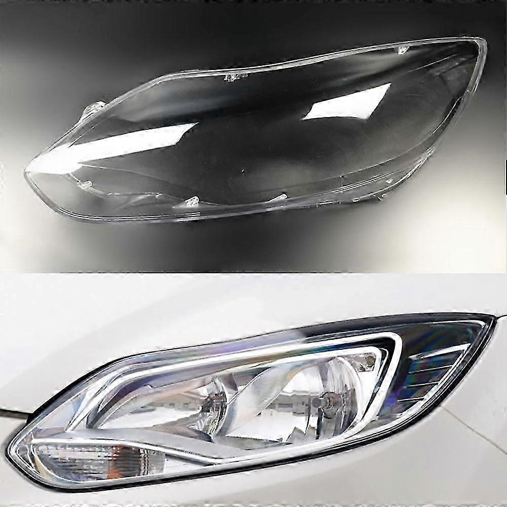 Für zu Auto Scheinwerfer Abdeckung Scheinwerfer Ersatz Auto Shell Lampenschirm Lampenabdeckung Für Ford Focus 2012 2013 2014 Scheinwerfer Linse Klare Blende