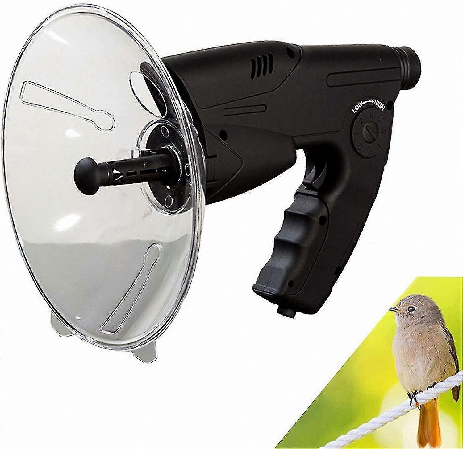 Parabolic Sound Collector with 8X Monocular and Enhanced Listening Capability