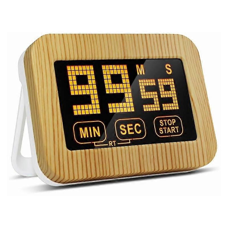 Electronic Touch Screen Lighted Kitchen Timer Backlit Kitchen Timer