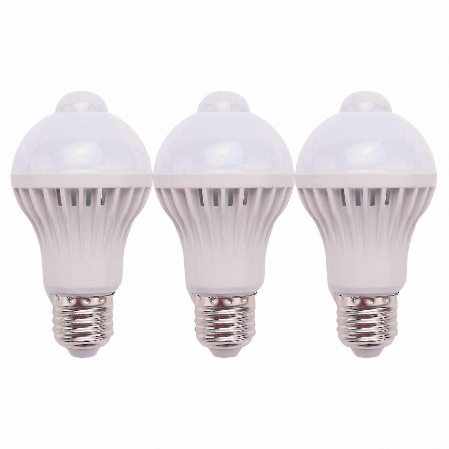 5W E27 LED Bulb with Motion Sensor, PIR Sensor Light Globe for Indoor Use