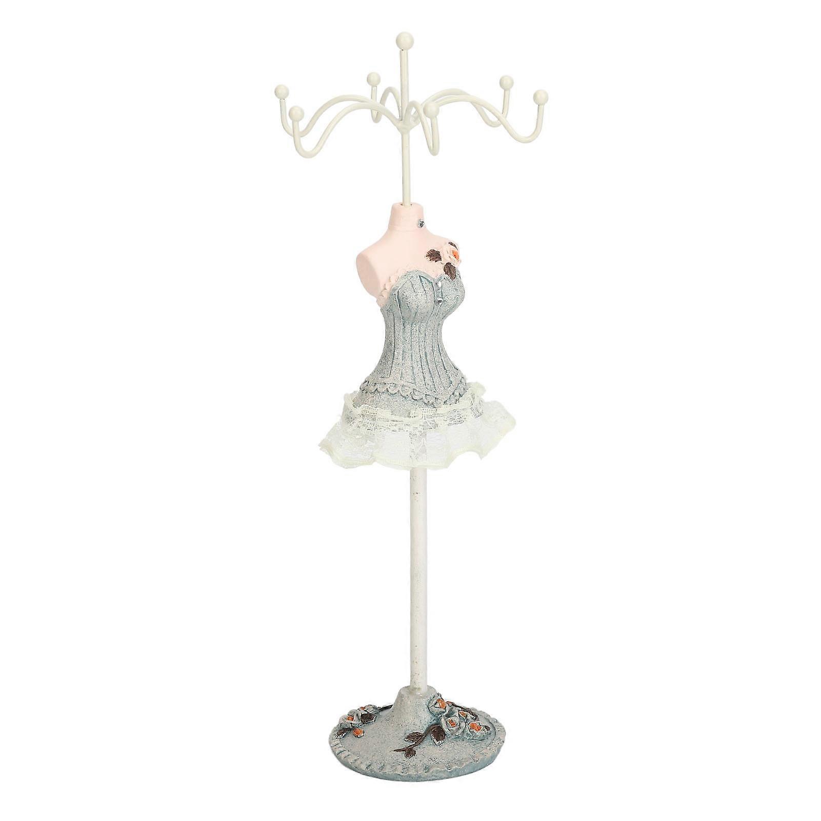 Model Jewelry Display Stand with Stable Base for Earrings & Necklaces