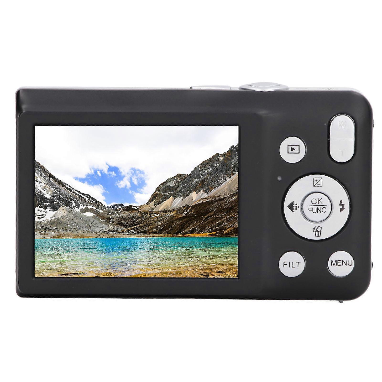 HD Digital Camera 68MP 2.7in Screen 16X Zoom Compact Video Cam