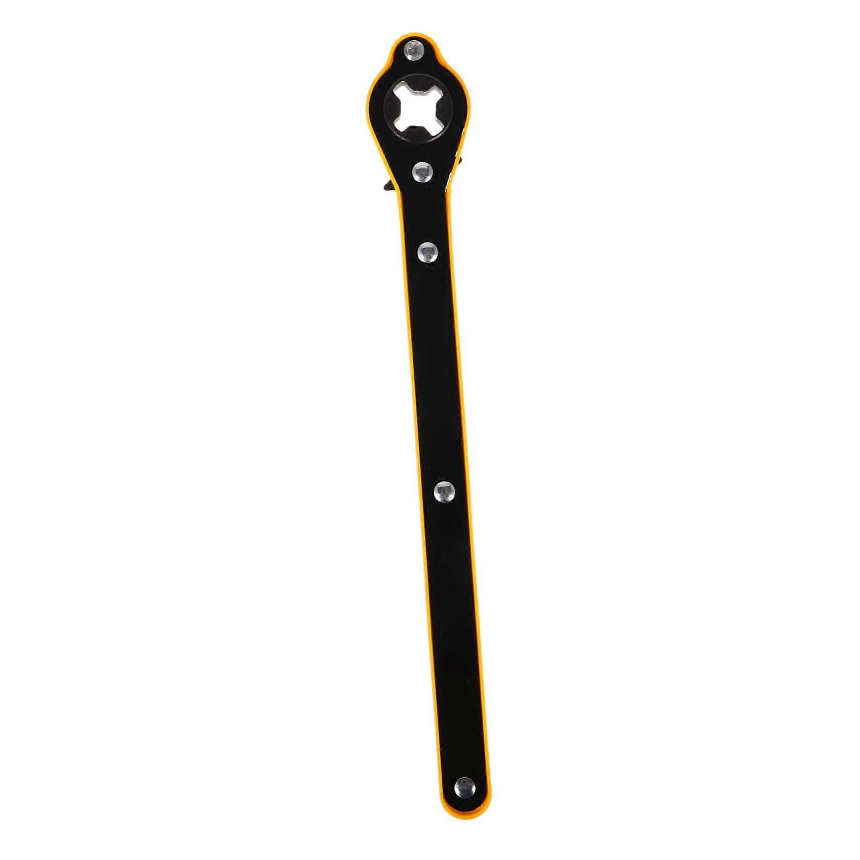 Auto Labor Saving Ratchet Wrench With Conversion Head Swivel Handle For Scissor Jack And Compact Tire Changing Tool