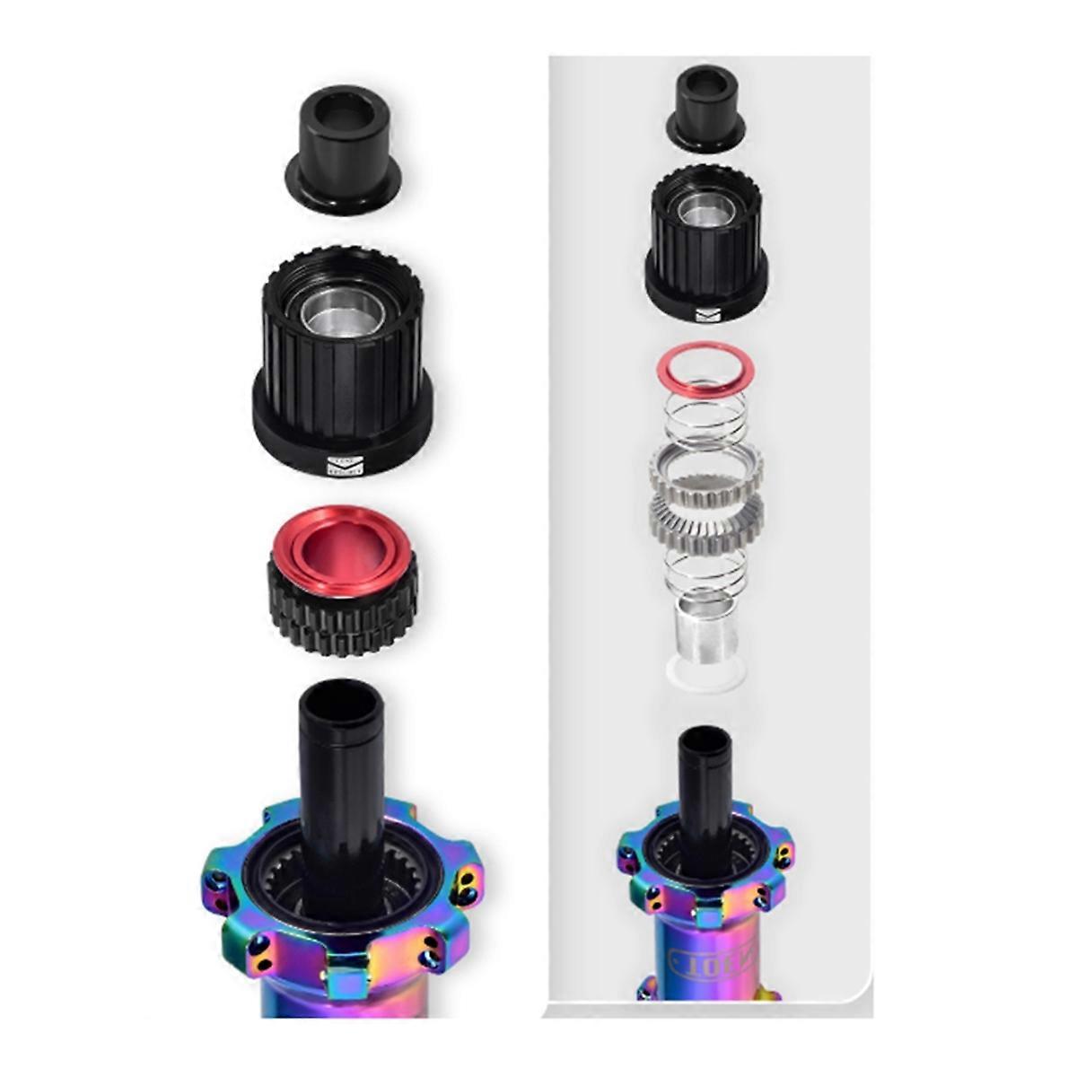 60T Bicycle Hub Ratchet Kit Universal Smooth Wear- for Ratcheting Hubs with the Same Number of Teeth