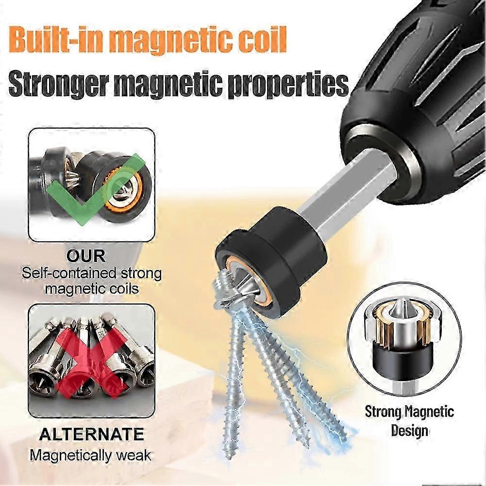 10pcs Magnetic Drywall Screw Setter Bits for Plasterboard