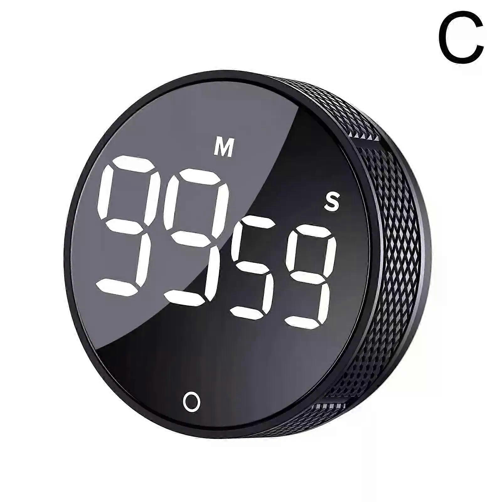 Magnetic Kitchen Timer Digital Timer Kitchen Shower Study Stopwatch LED Counter Alarm Remind Manual Electronic Countdown