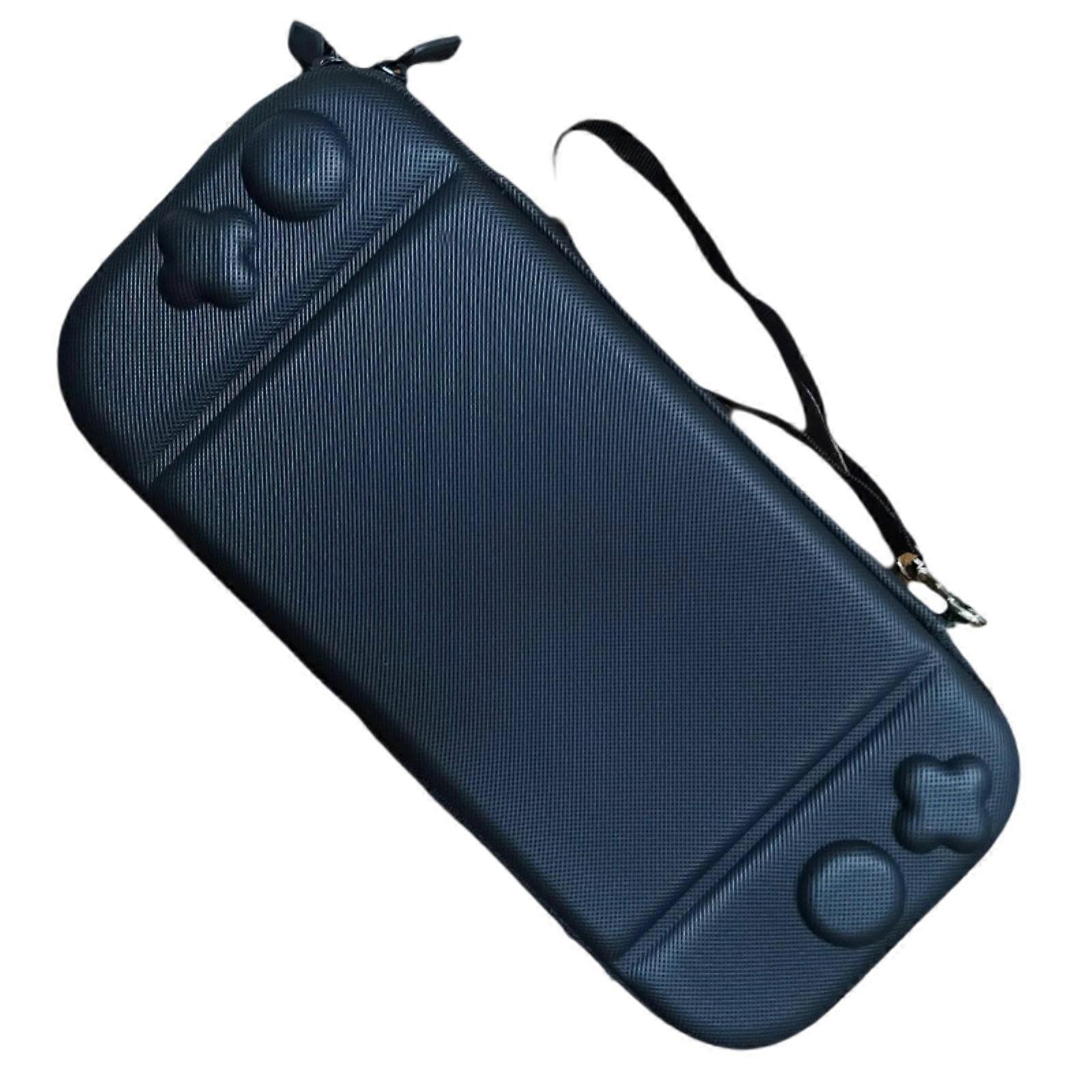 Game Console Bag Scratchproof Storage Box for NS2 Protector Case with Card Slot & Handle Travel Carrying Pouch  Black