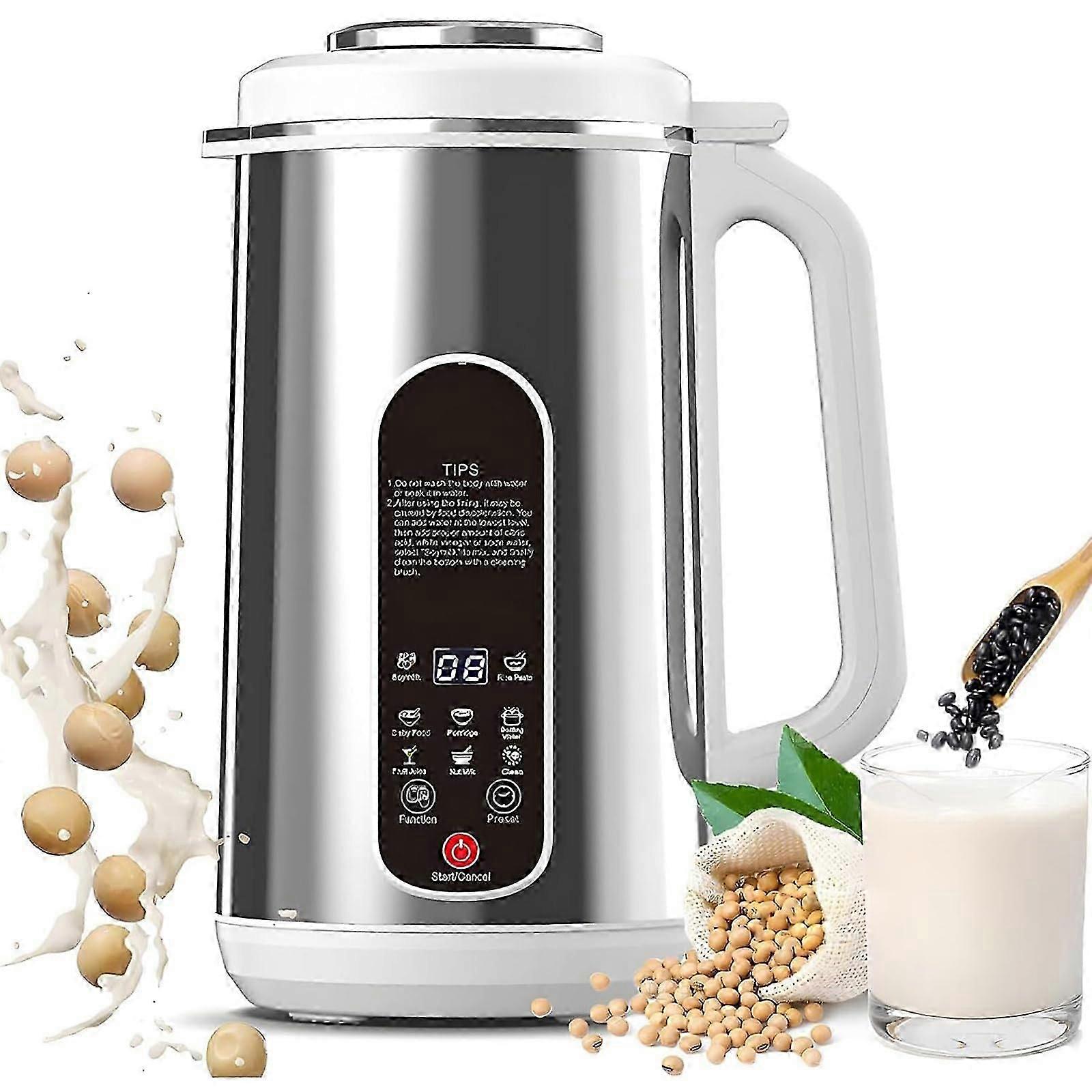 Machine à lait de soja automatique 1,2L en acier inoxydable