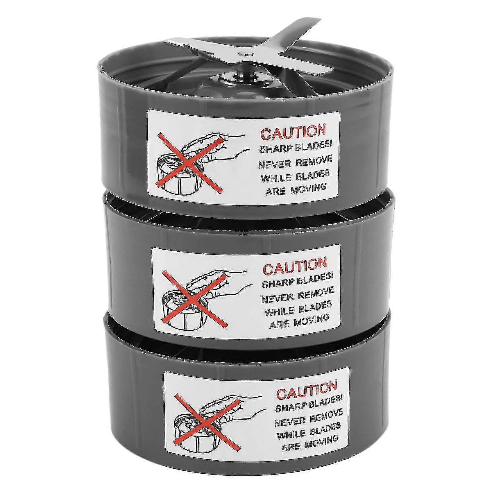 3 Pieces Replacement Extractor Blade For Nutribullet 600w/ 900w Models Replacement Parts Blade