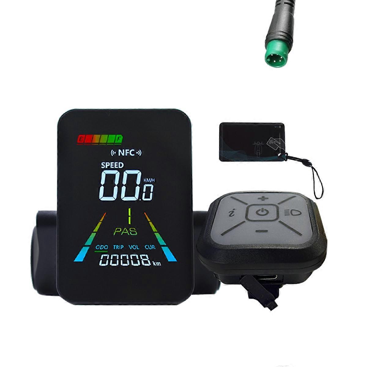 F3 E-Bike NFC LCD-Display Animiertes Farbmessgerät 5PIN
