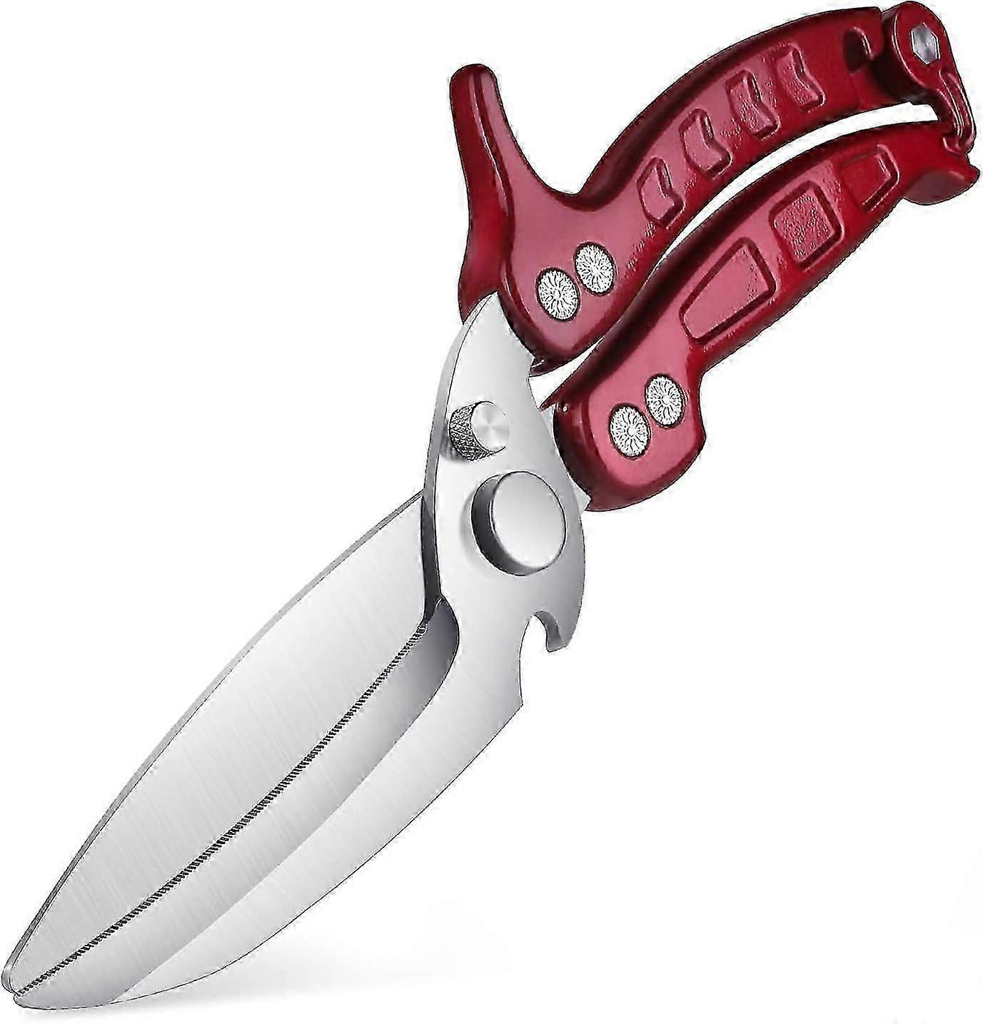 Heavy Duty Poultry Scissors Must-have For Cutting Chicken And Meat Dishwasher Safe, Stainless Steel (k9902 Monster Sci