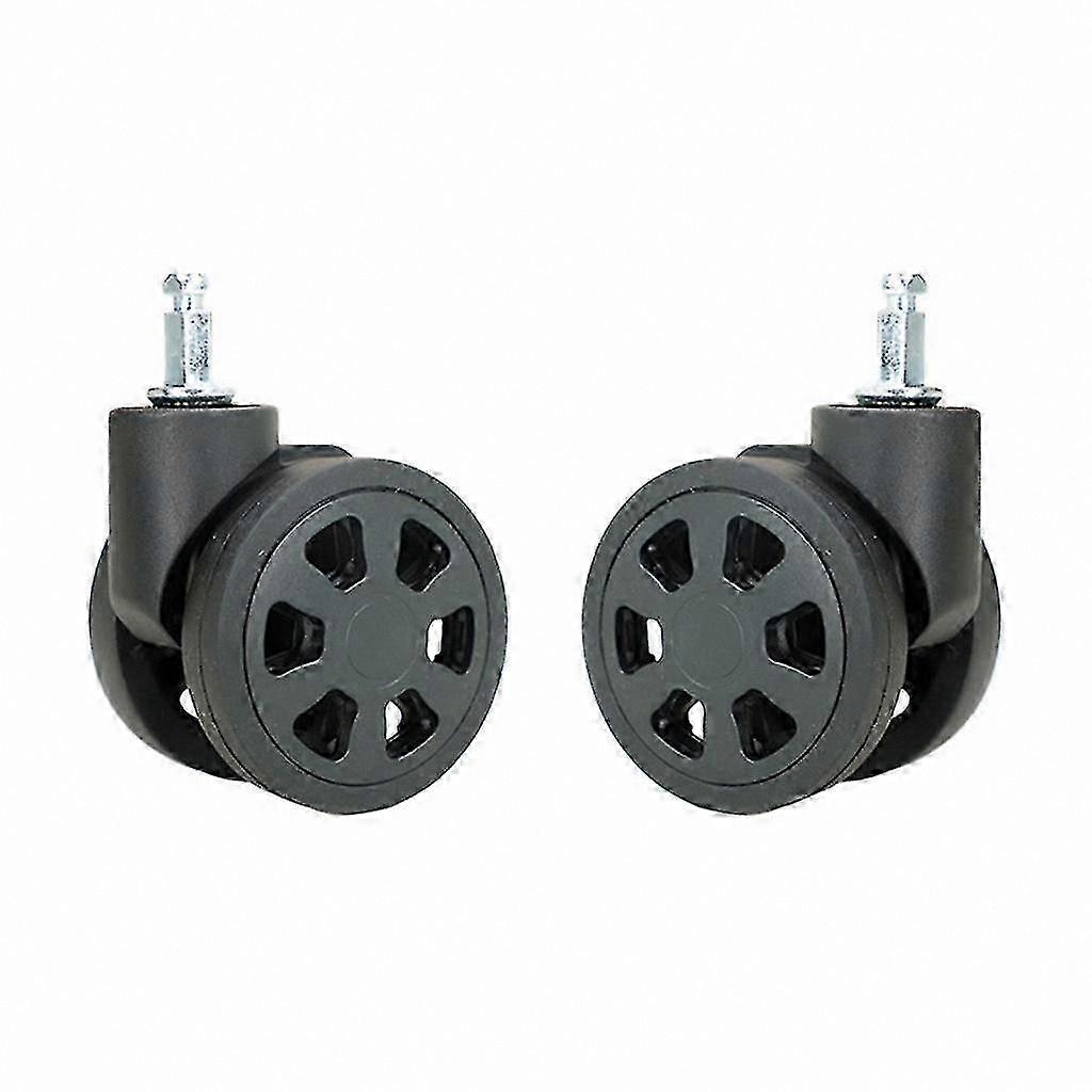 Quiet Smooth-Rolling Luggage Wheels, Durable Universal Replacement, Easy Installation, 1 Pair