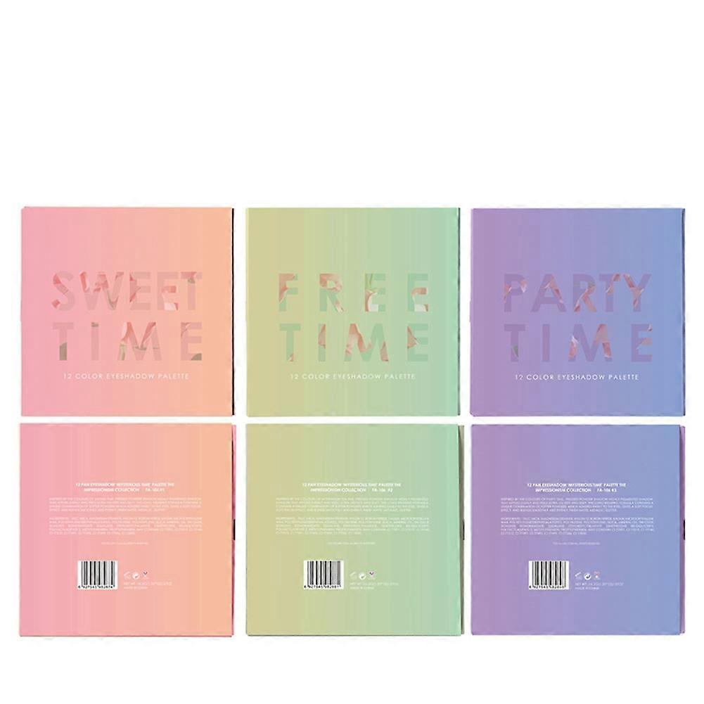 12 Colors Glitter Eye Shadow Makeup Long Lasting Eye Cosmetics Eyeshadow#1 
