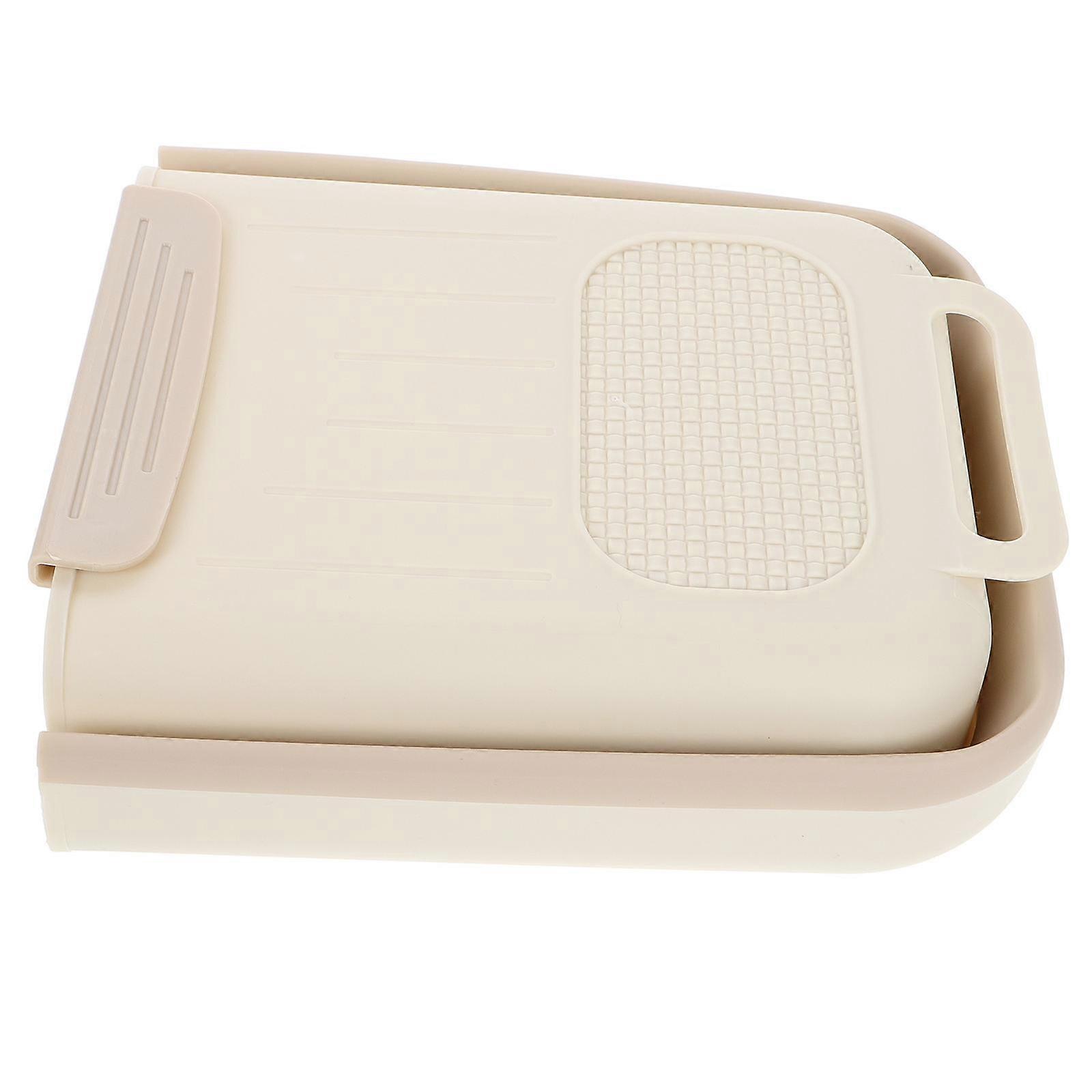 Kitchen Waste Bin Wall Mounted Trash Can for Home Use 4Pcs