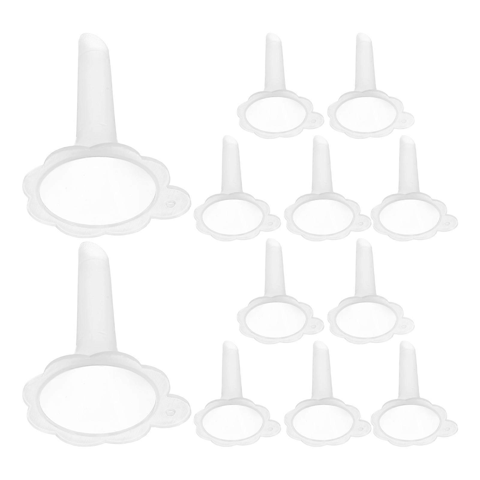 Clear Plastic Mini Funnels for Filling 400Pcs Accurate Liquid Transfer Perfume