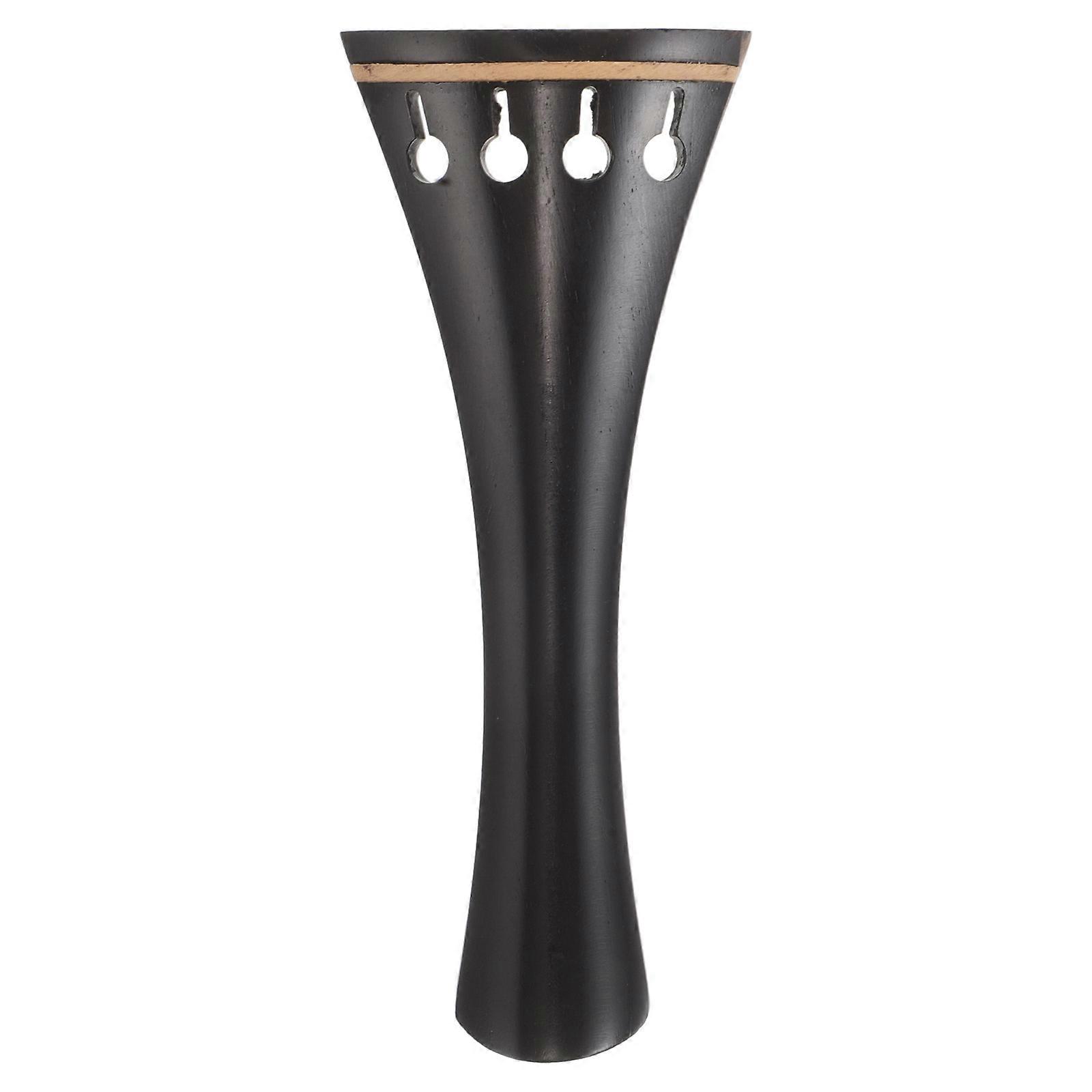Classic Black Tailpiece For Full Violin: Ergonomic Use For Professionals And Musicians 1Pcs