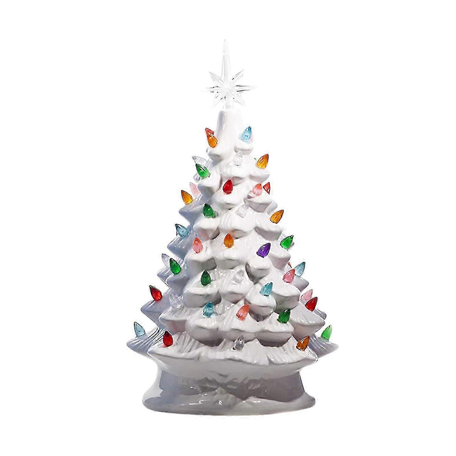 Friday 2023 Ceramic Tree Tree Led Decoration Ceramic Desktop Decoration