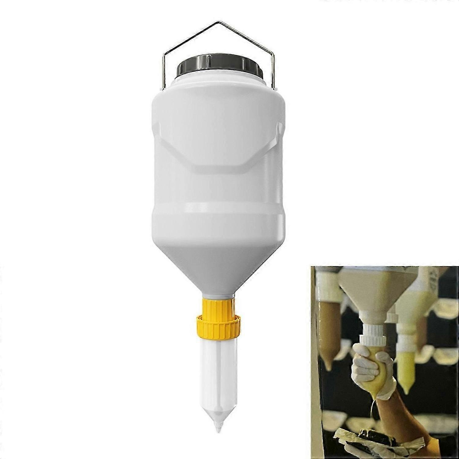 3L Sauce Bottle Squeeze Bottle Hanging Sauce Dispenser Large Diameter Sauce Squeeze Bottle Hanging S