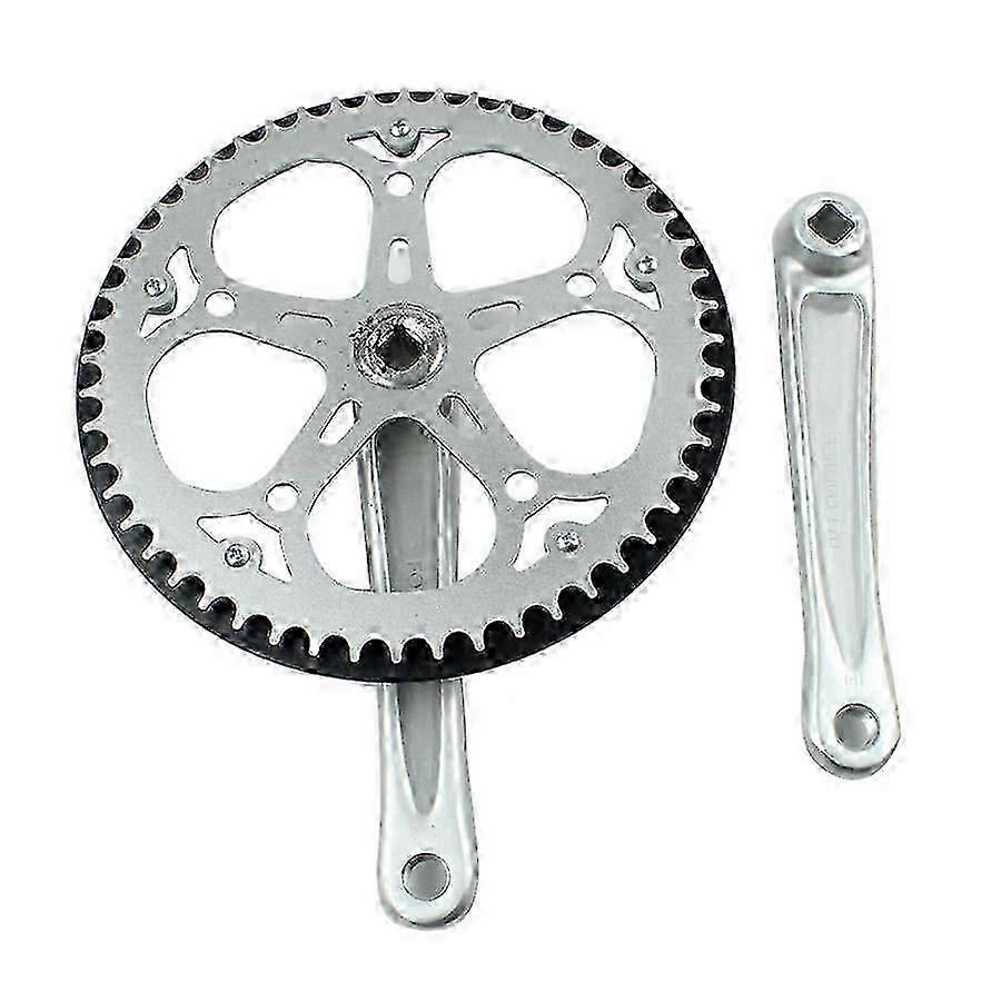 52T Square Hole 170mm CNC Bicycle Crankset Sprocket for Cycling