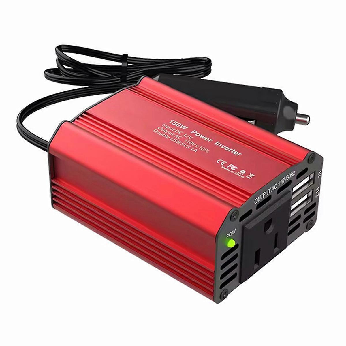 New 150w Car Inverter 12v to 110v Power Converter Booster Automotive Inverter Power Converter Boost