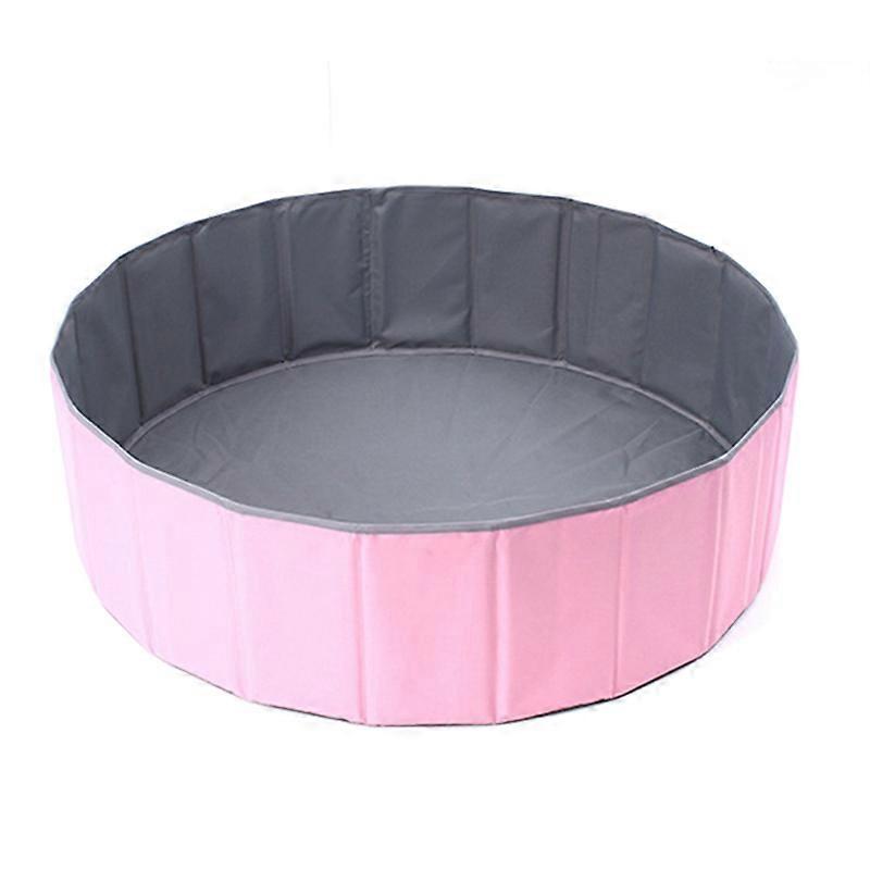 1Pc Foldable Ocean Game House, with Storage Bag(Excluding Balls) Pink