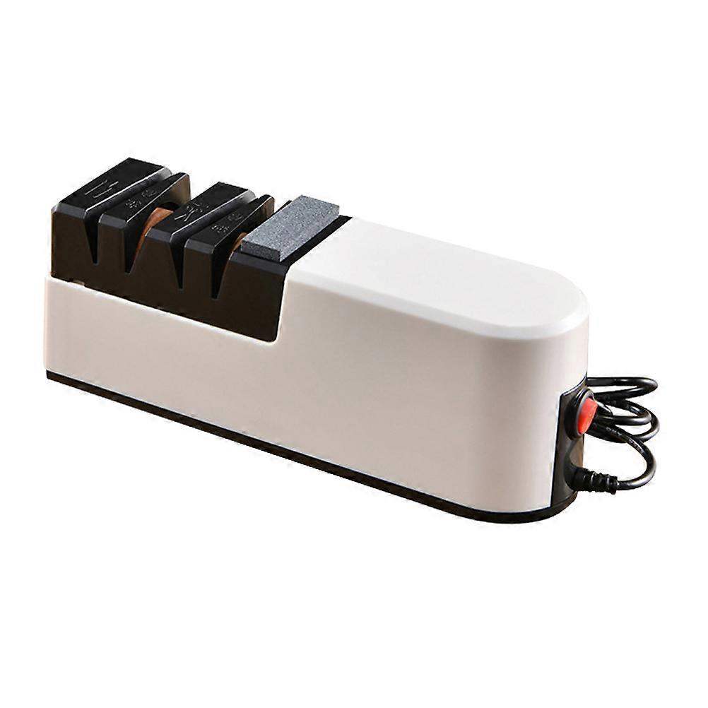 Electric Sharpener 5Pcs Sharpening Non-slip Design For Professional Chefs Restaurant Equipment 19.5X7X5CM