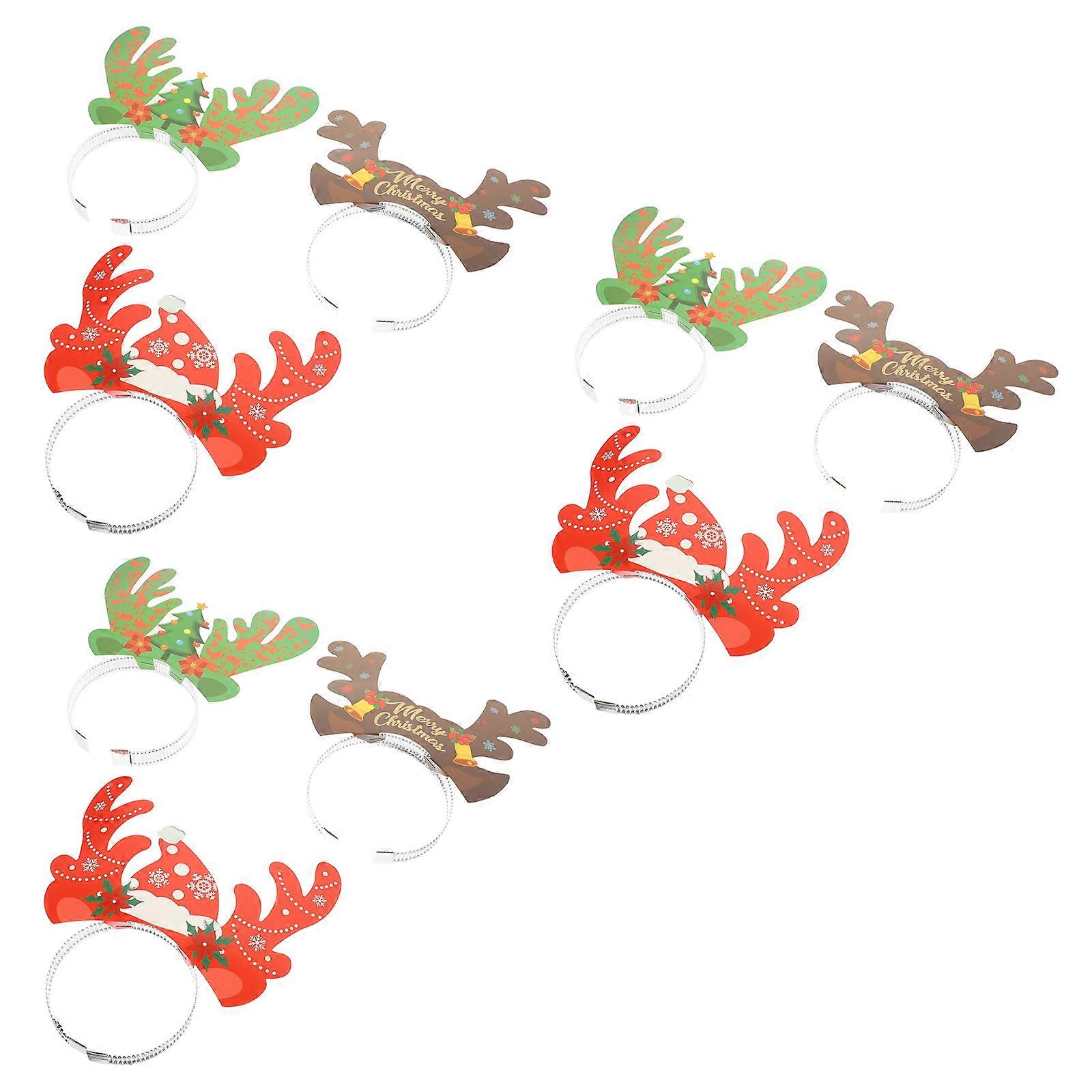 Christmas Antler Headband 45 Pcs Fun Party Accessory Suitable For Women And Children In Assorted Color Creating Festive Atmosphere