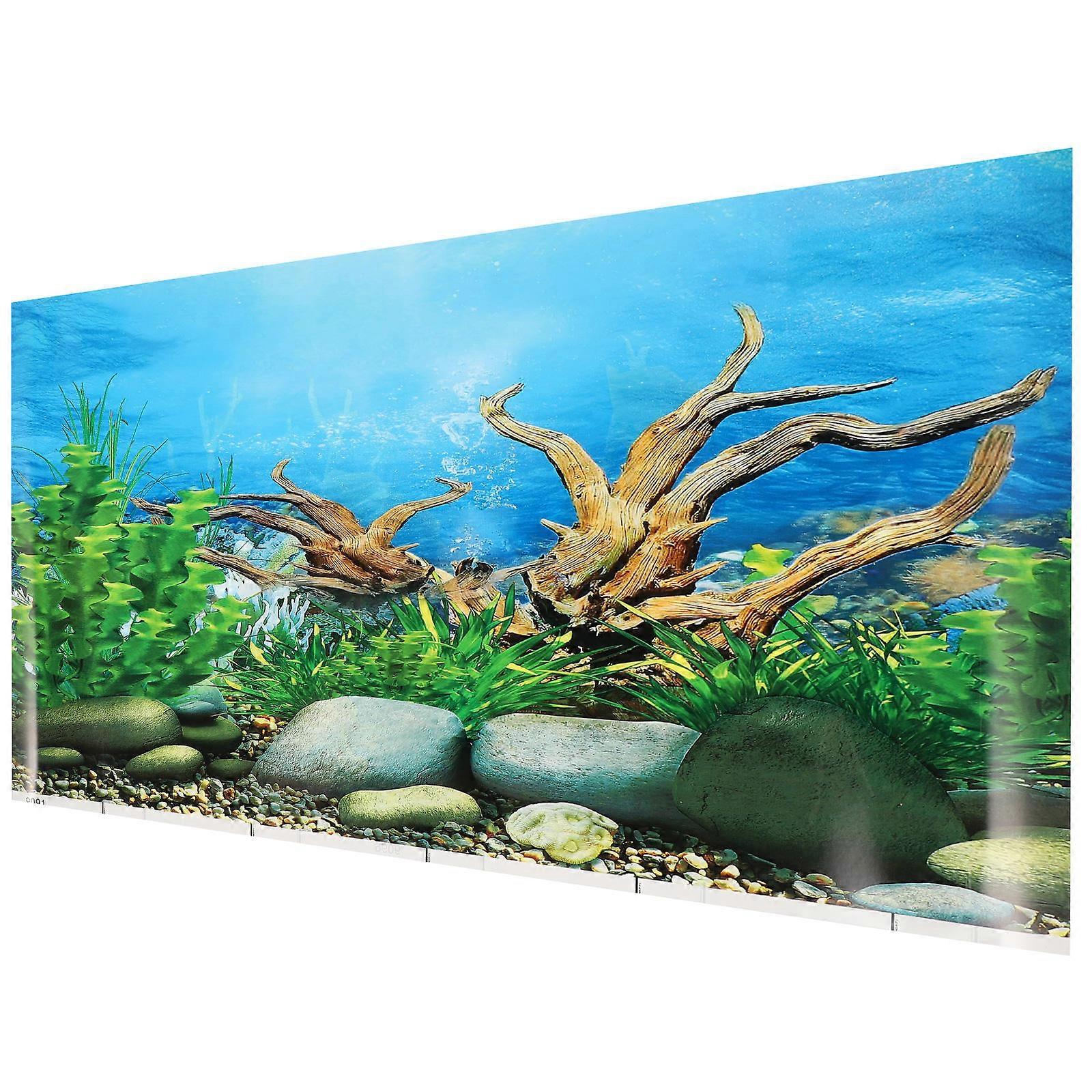 Fish Tank Wallpaper Aquarium Background for Decor 3D Poster