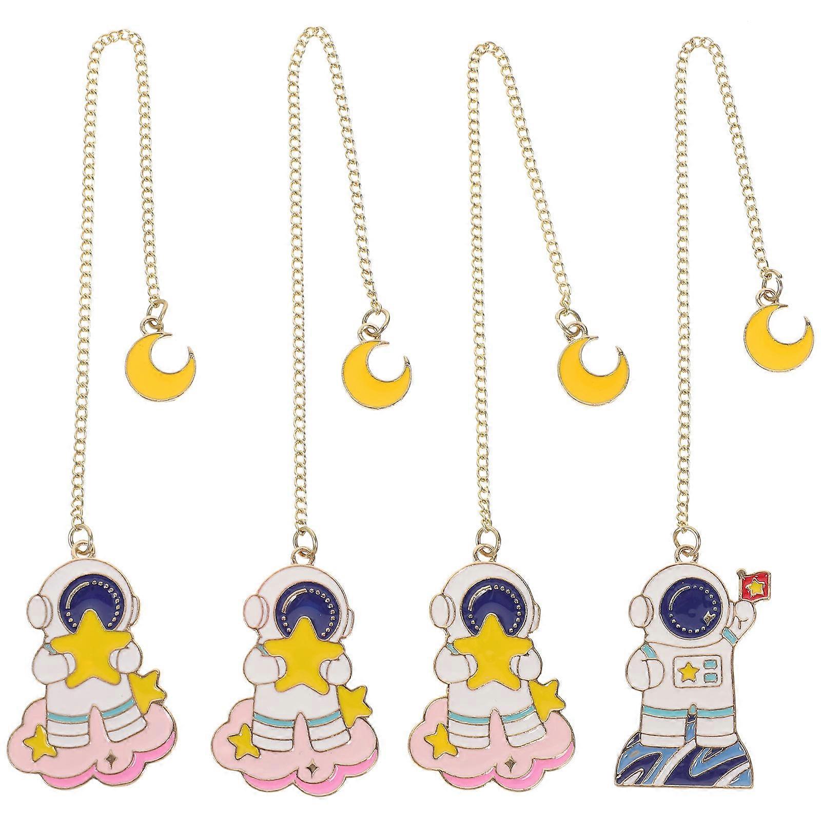 Creative Bookmark Metal Bookmark for Decoration 12Pcs Assorted Color