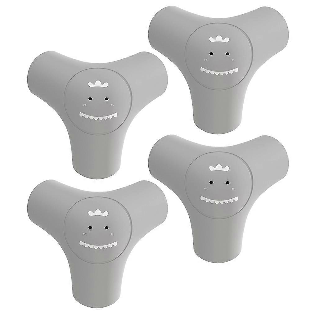 Desk Corner Guard Silicone Protective Cover for Home Use 12Pcs