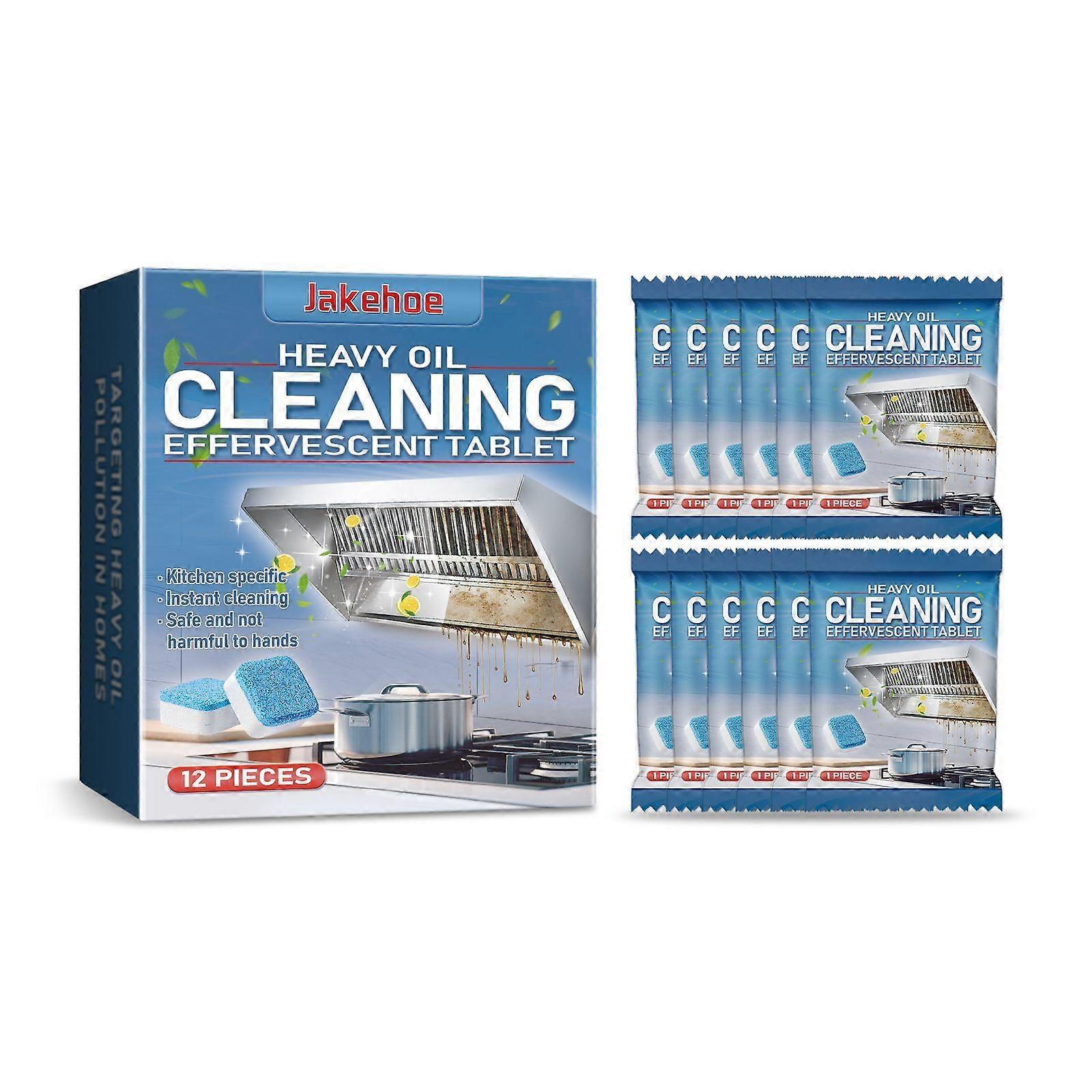 Kitchen cleaning effervescent tablets kitchen stove kitchenware rust removal