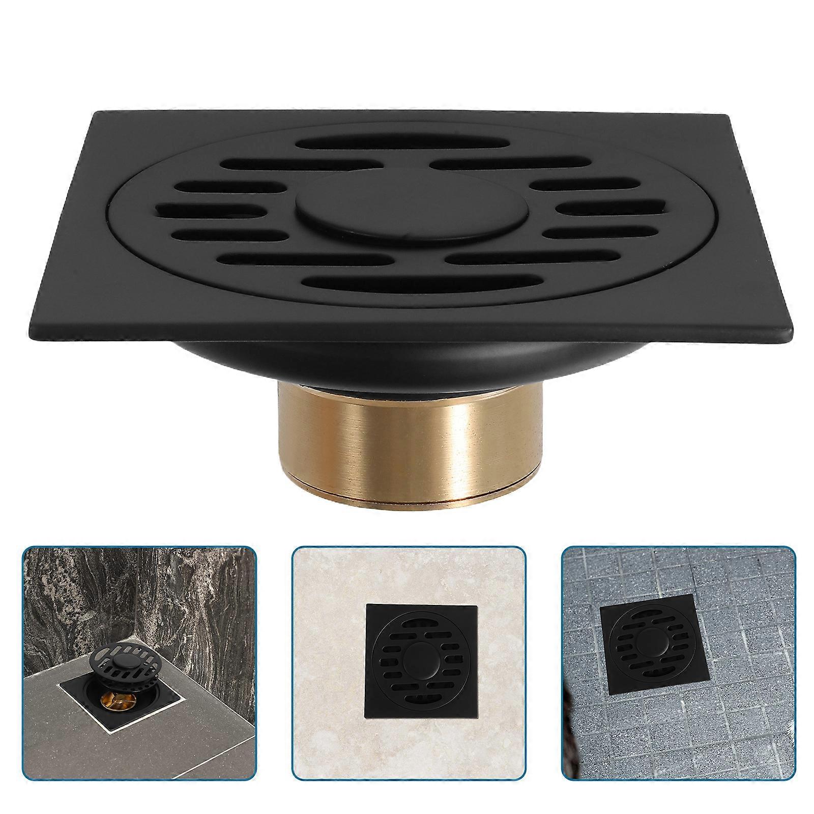 Washing Machine Floor Drain Deodorant Strainer with Detachable Cover 2Pcs