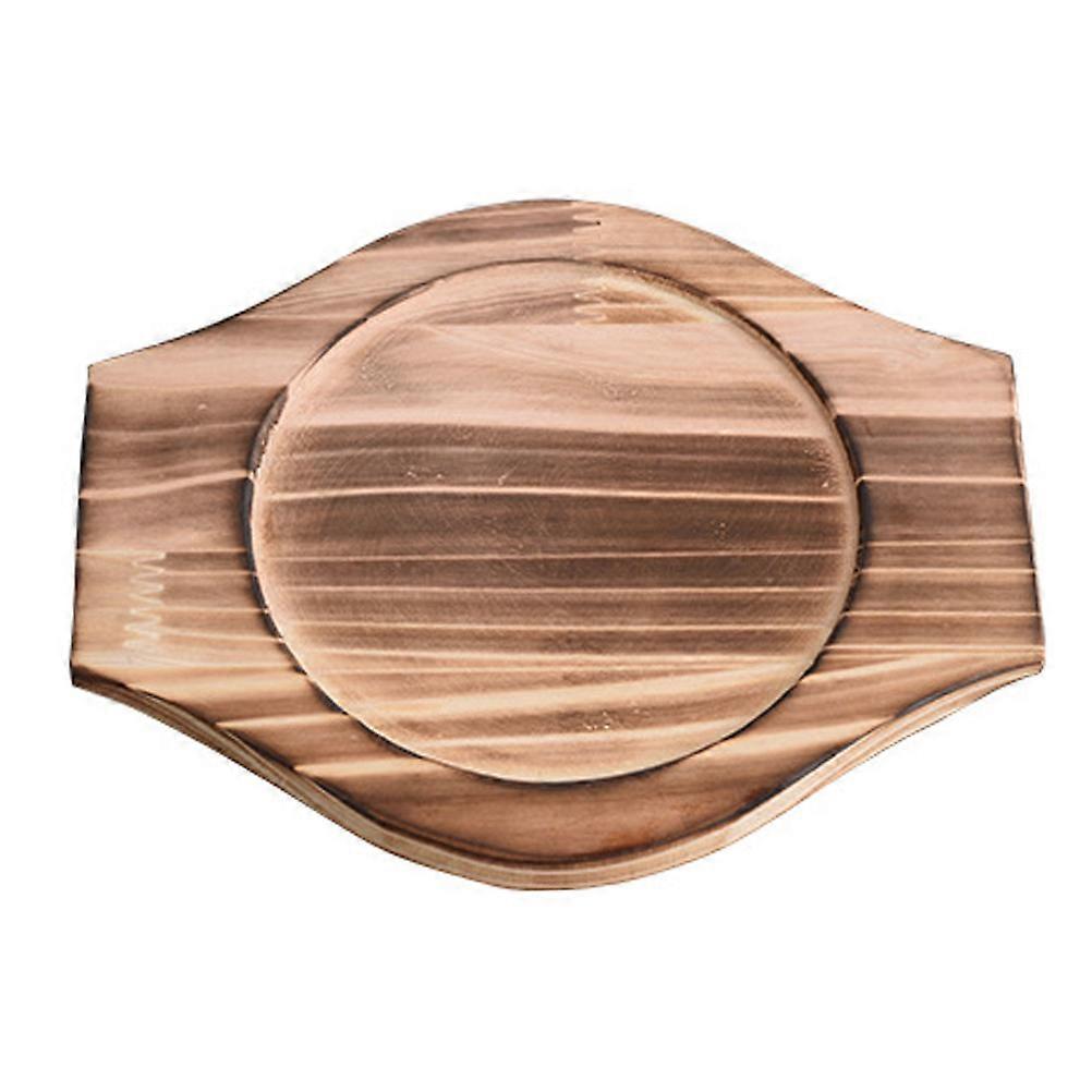 Kitchen Accessory Household Wooden Pot Mat Multi-Function 2Pcs Set