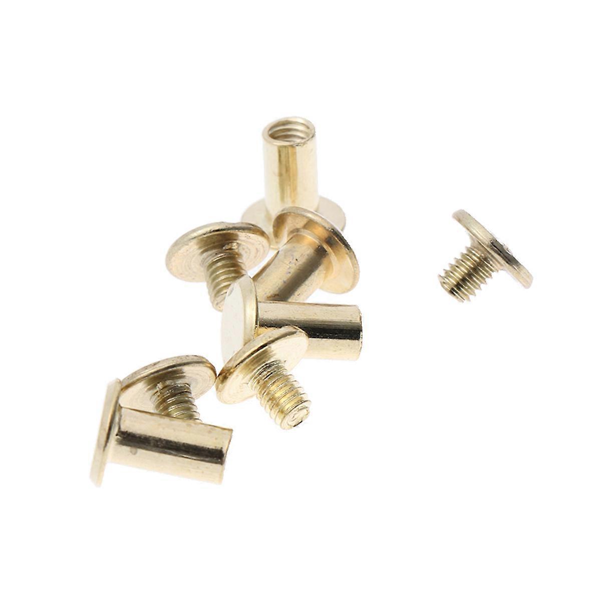 Picture Rivet Snap Rivet for Metalworking with 135Sets Golden Color