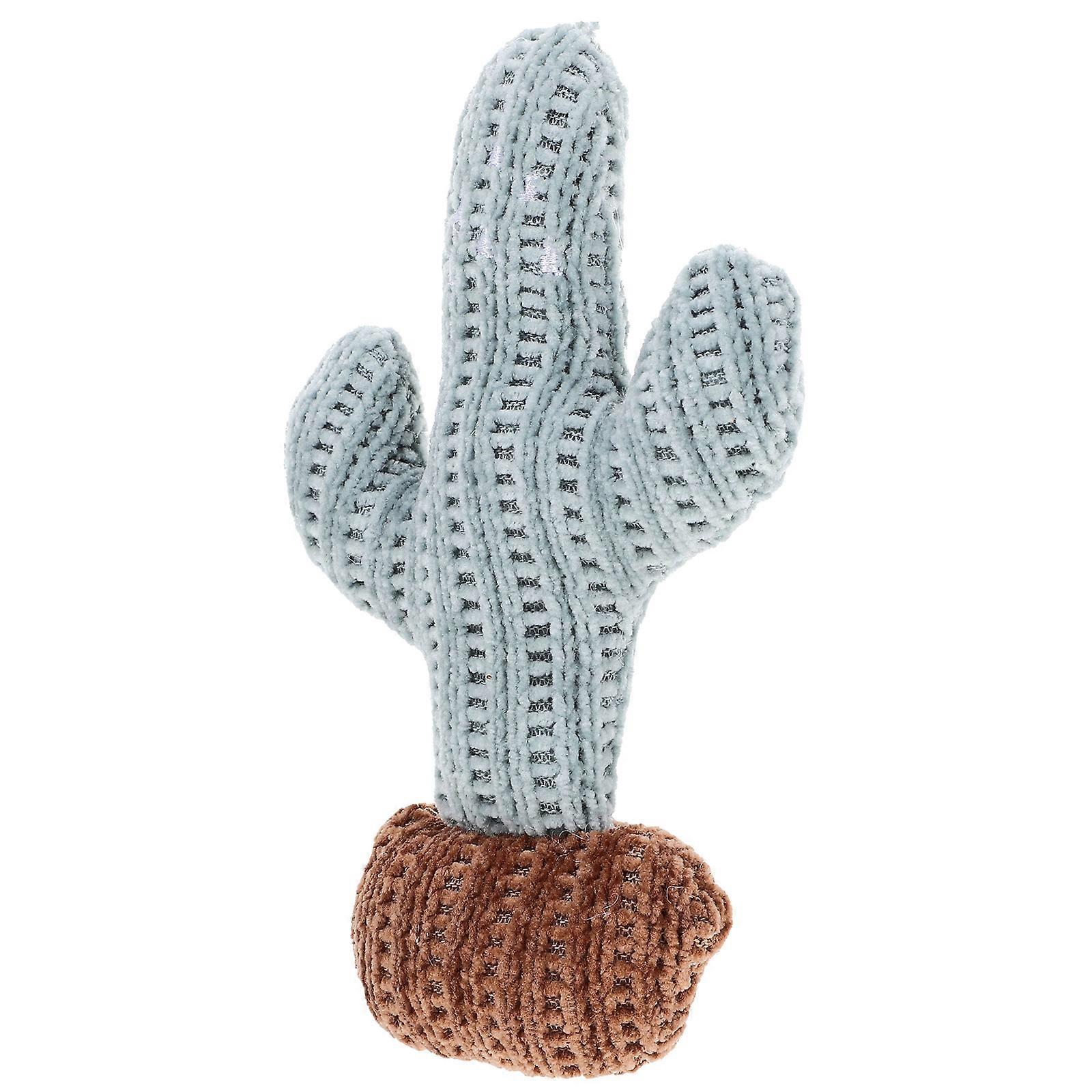 Interactive Plush Catnip Toy Cartoon Chewing Toy for Pets