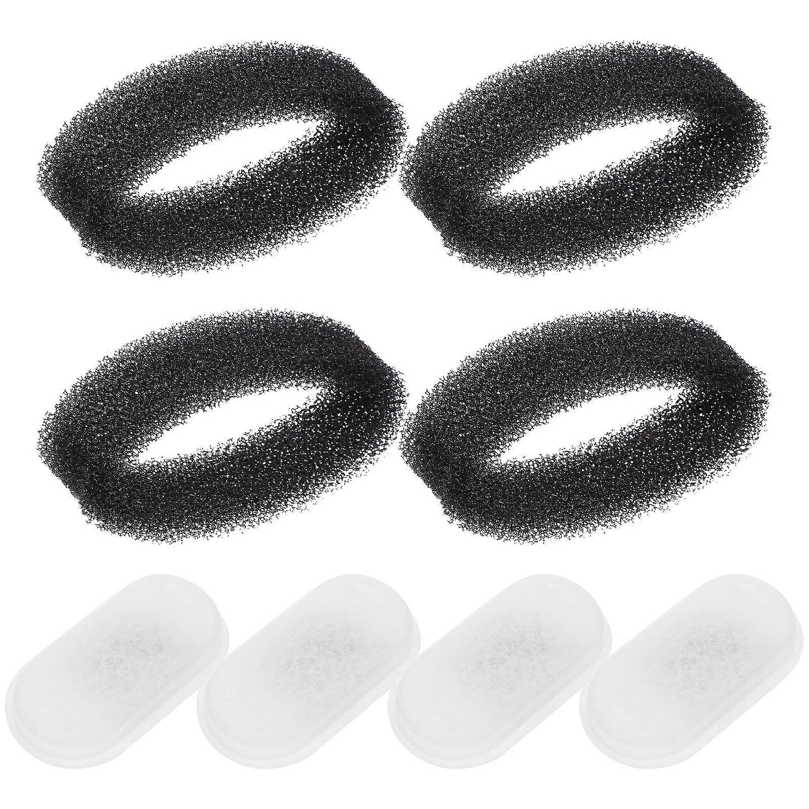 Pet Water Fountain Filter Replacement 4Sets for Cat Waterer
