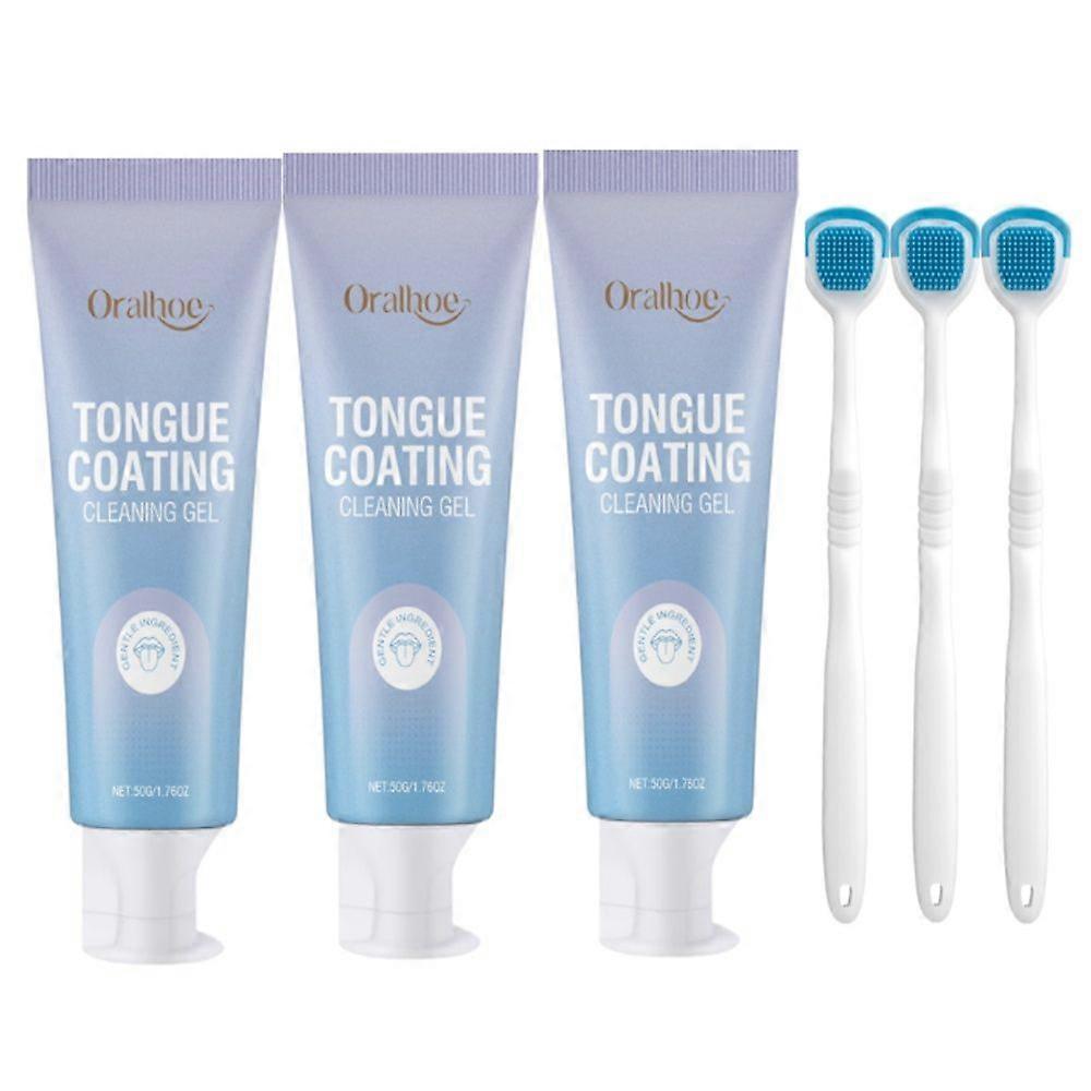 Tongues Cleaner Gel For Sensitive Teeth Easy to Use Gel formulas for All Ages