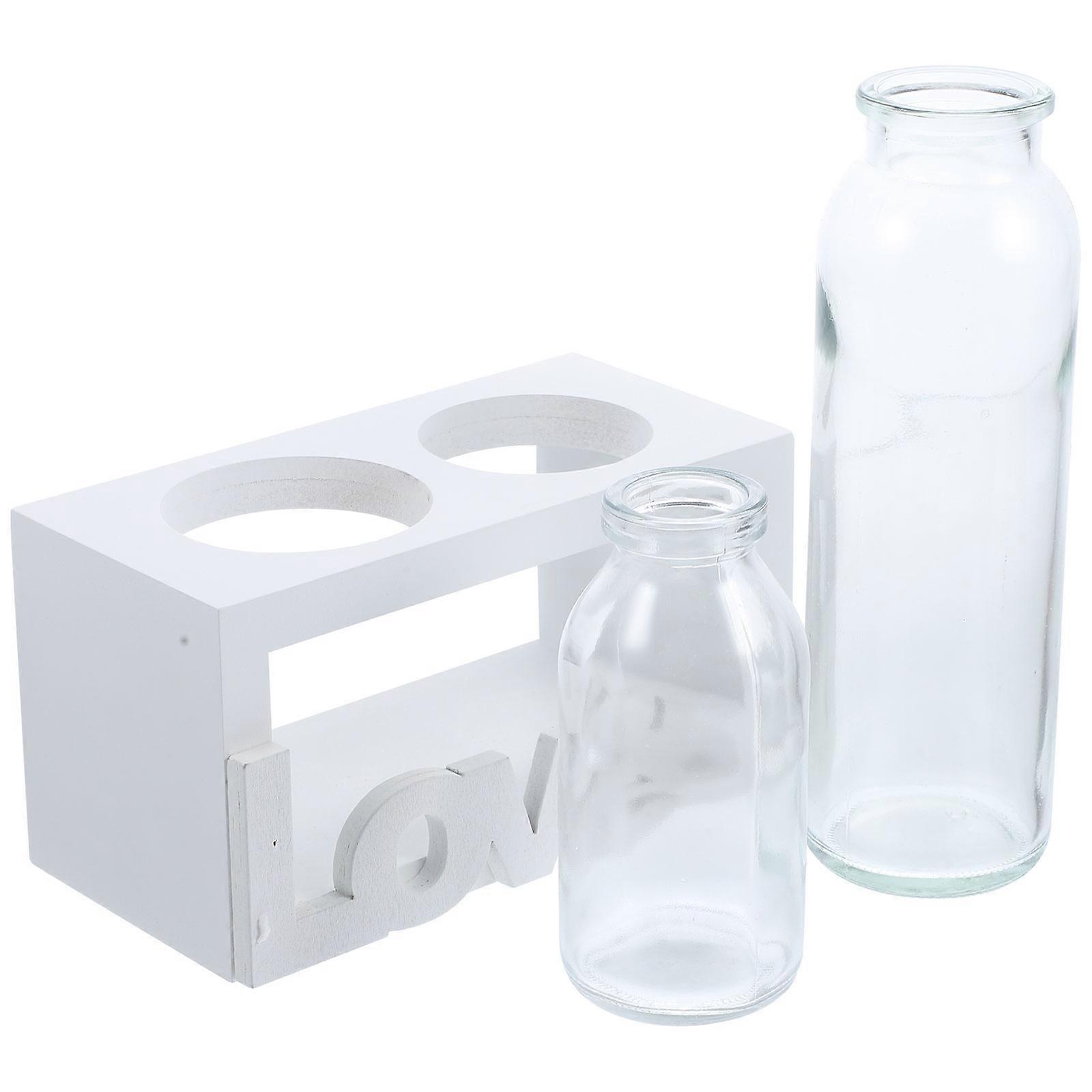 Hydroponic Vase Decorative Glass Planter for Home Use 3Sets