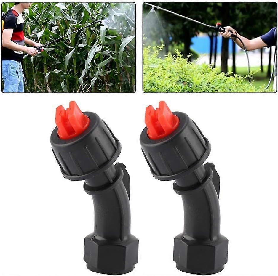Reliable plastic spray nozzle for effective poison spraying, 2 pcs