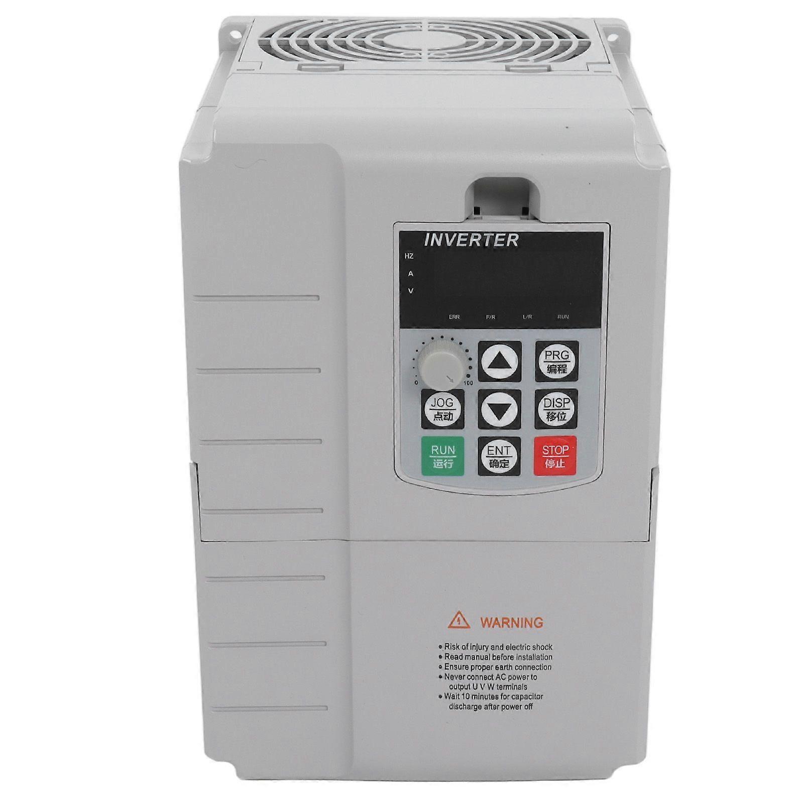 Variable Frequency Drive 3 Phase Universal VFD Controller Motor Inverter Converter 7.5KW 380V