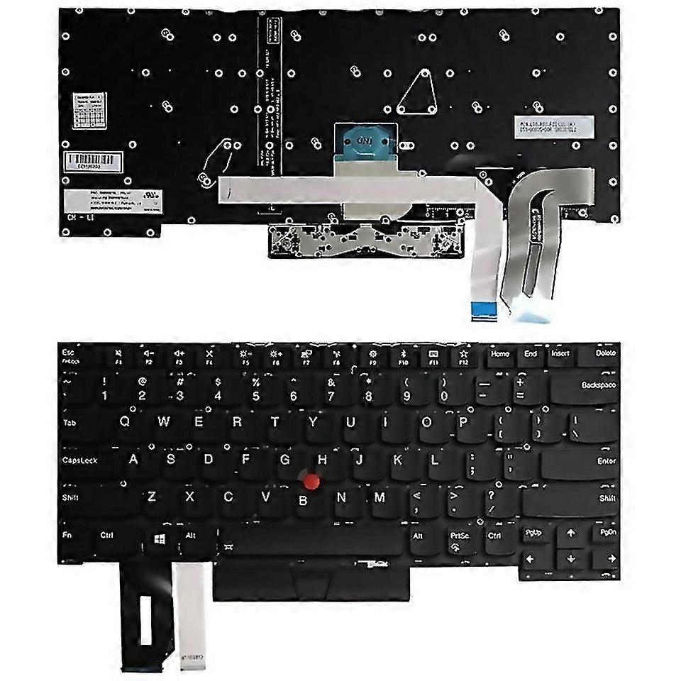 For English Enter Key Backlight Laptop Keyboard For Lenovo Thinkpad P1 X1 Extreme