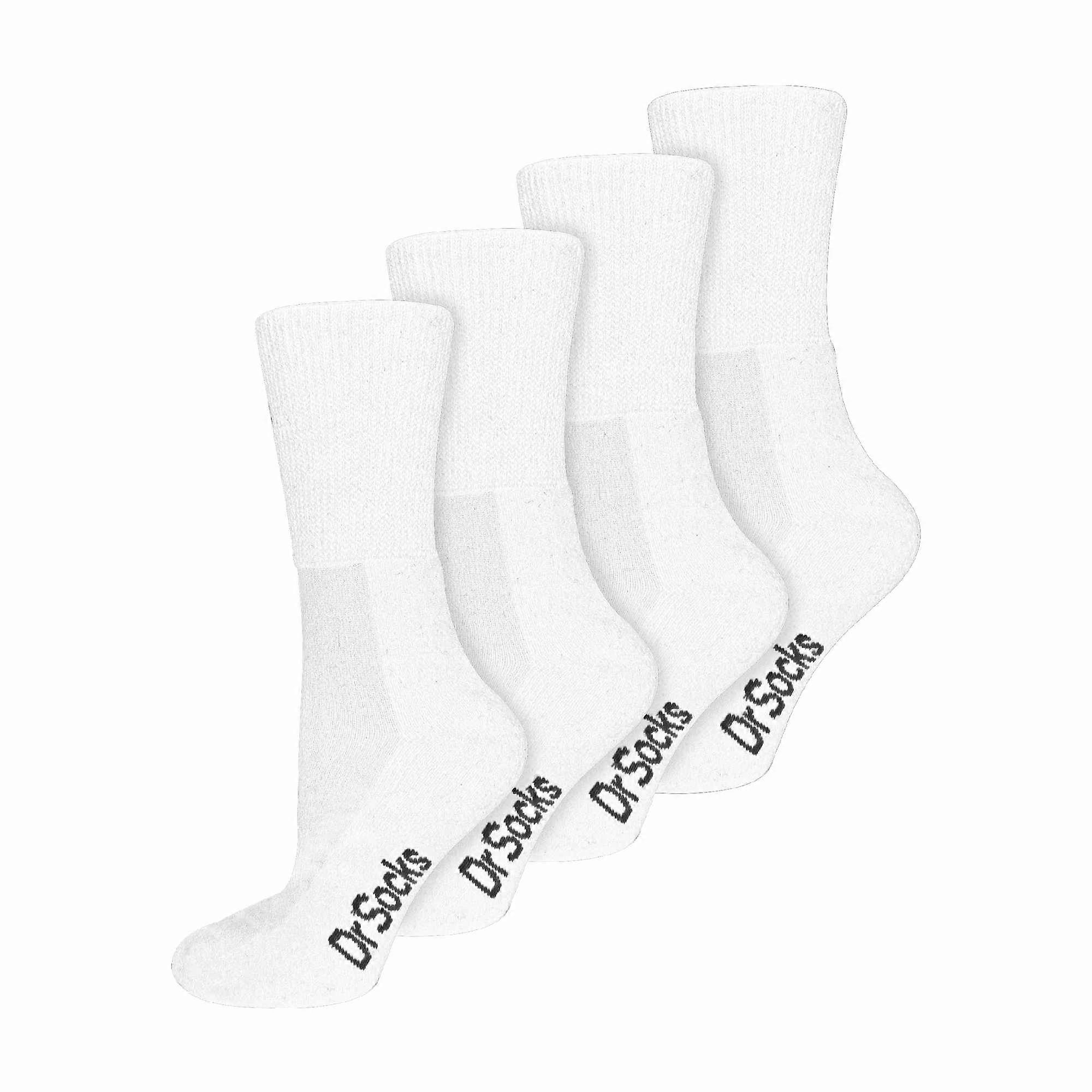 Dr.Socks - 4 Pairs Kids Cushioned Non Elastic Socks
