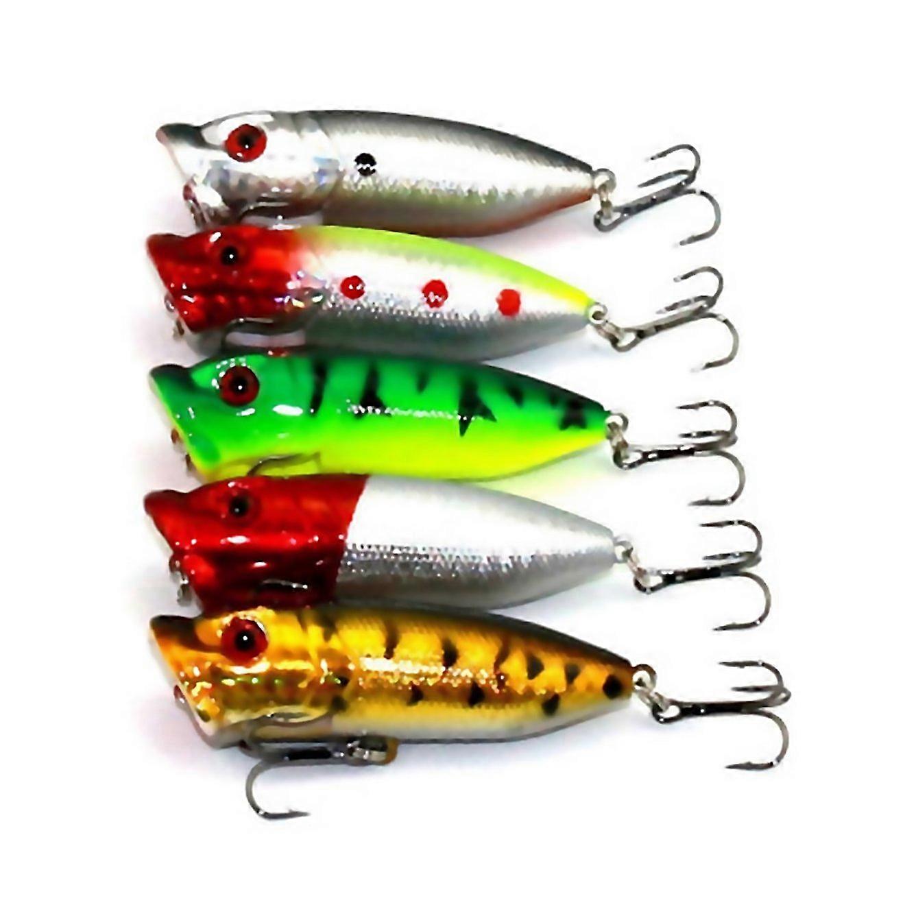 For Hengjia Artificial Popper Fishing Lures Environmentally Friendly Fishing Bait With Hooks Length