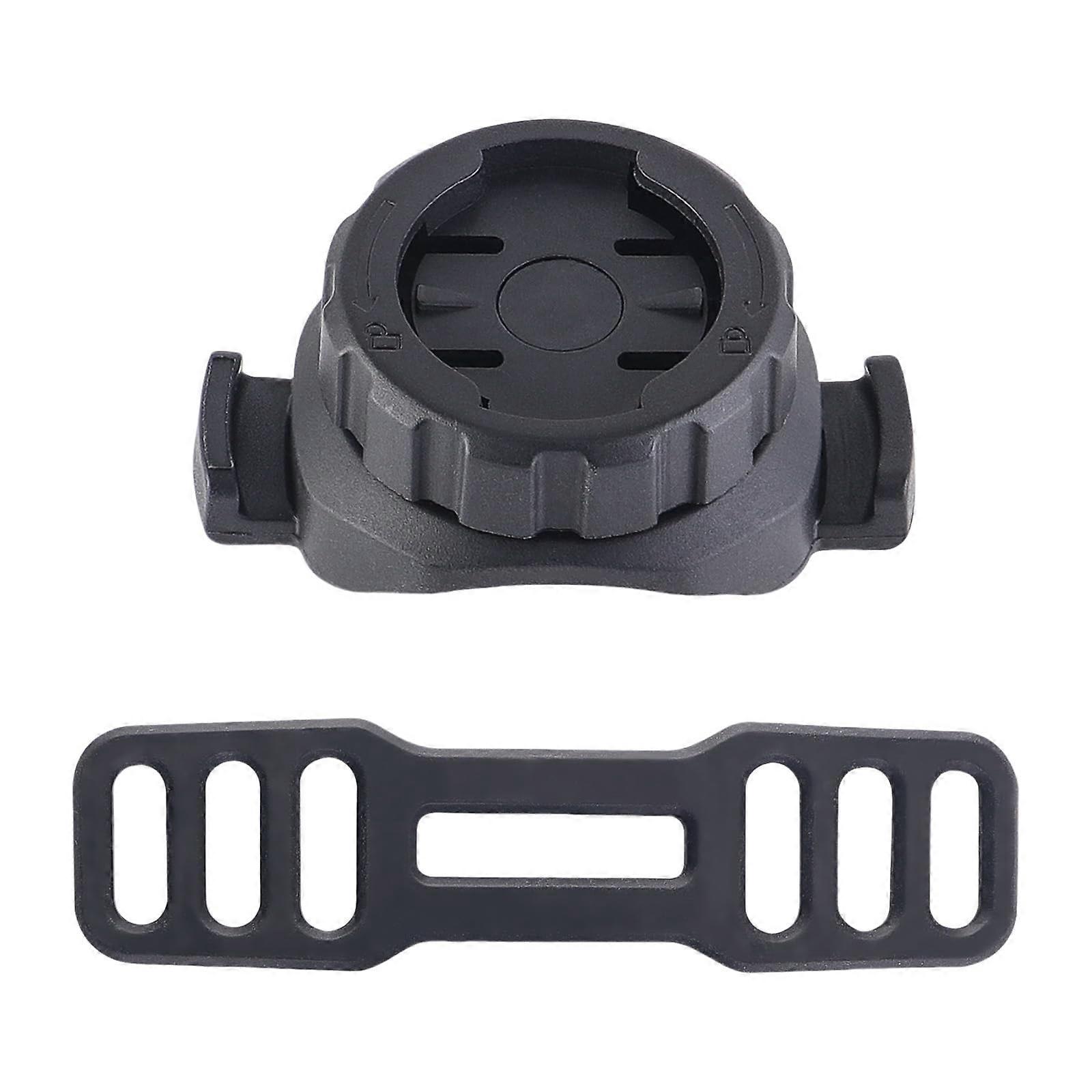 Handlebar Holder Quick Release Clamp For Speedometers RubberResin Construction Compatible With Bicycle Computers