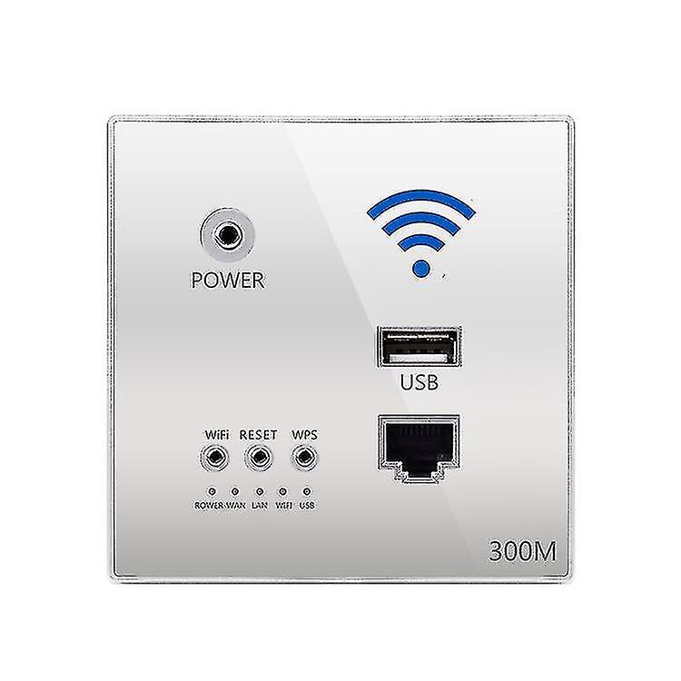 コンピュータアクセサリーセット86タイプスルーウォールAPパネル300mホテルウォールリレーインテリジェントワイヤレスソケットルーター