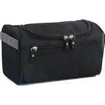 Borsa da toilette appesa in nero, trousse, borsa da toilette, borsa da bagno grande in 5